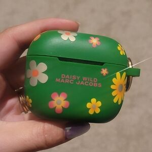 Marc Jacobs Green Floral AirPods Case